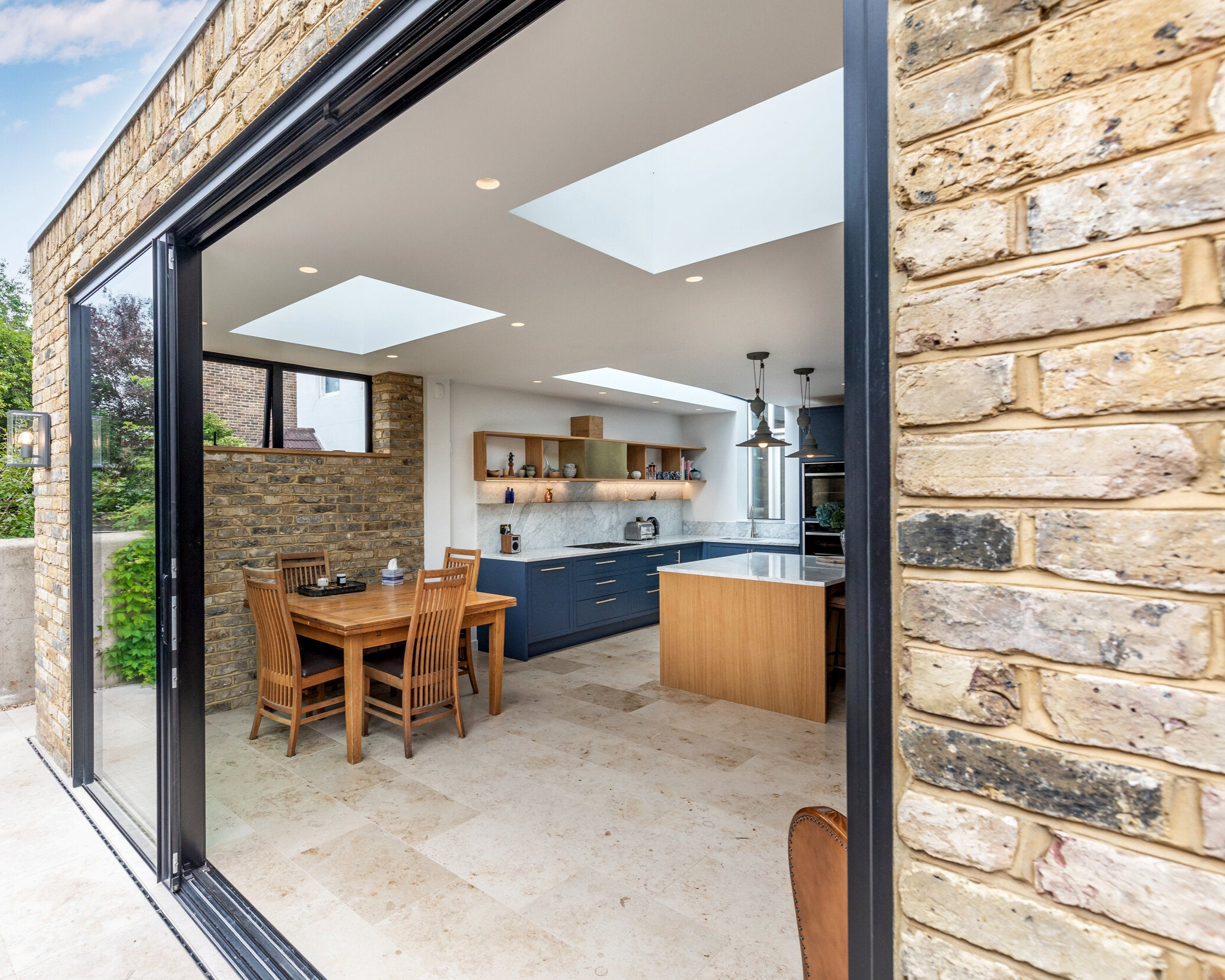 London smeed dean yellow stock brick house extension