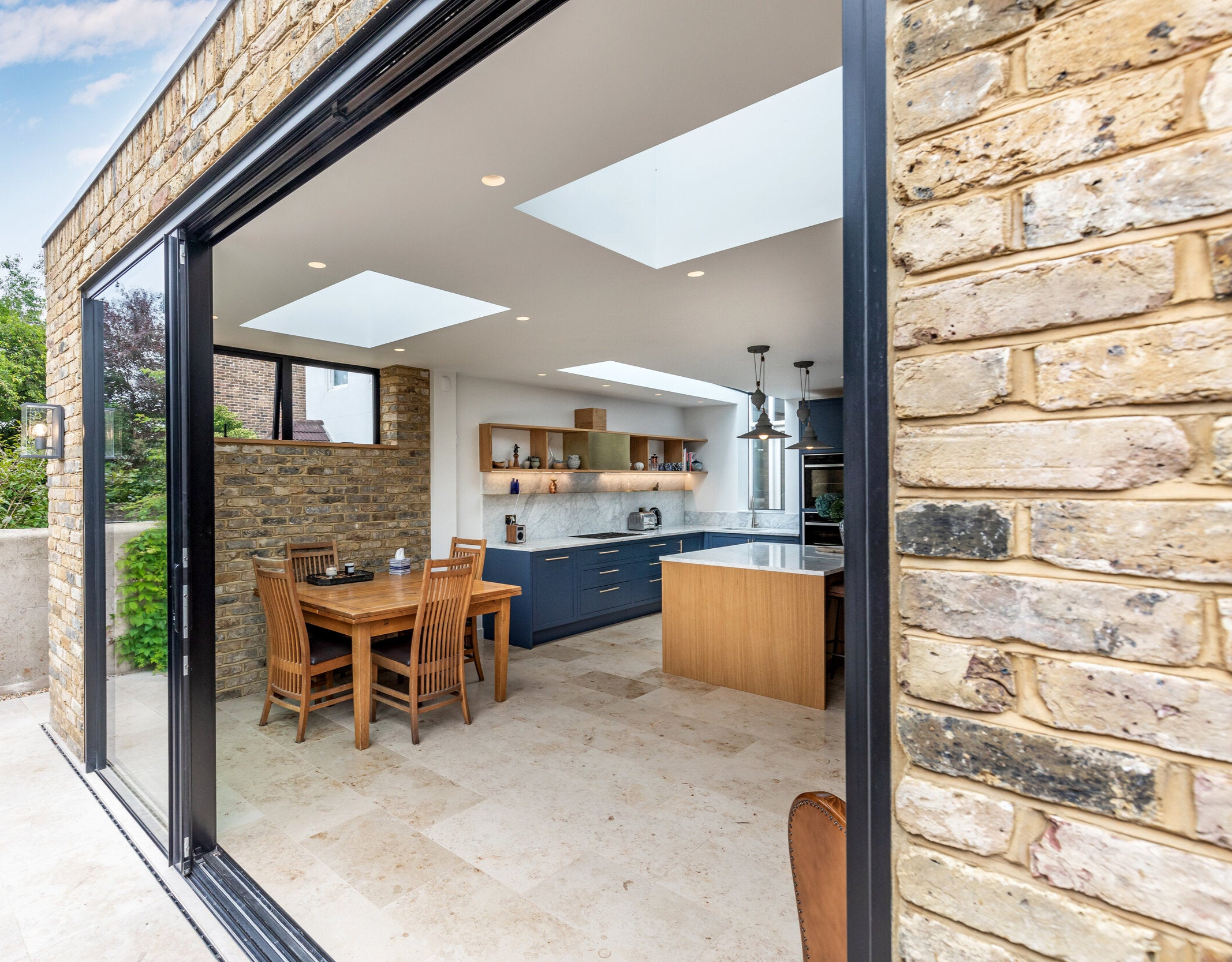 London smeed dean yellow stock brick house extension