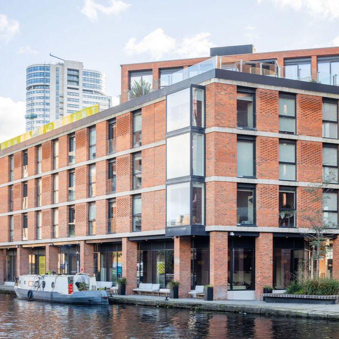 Manchester canal brick facade cladding by heritage brick company