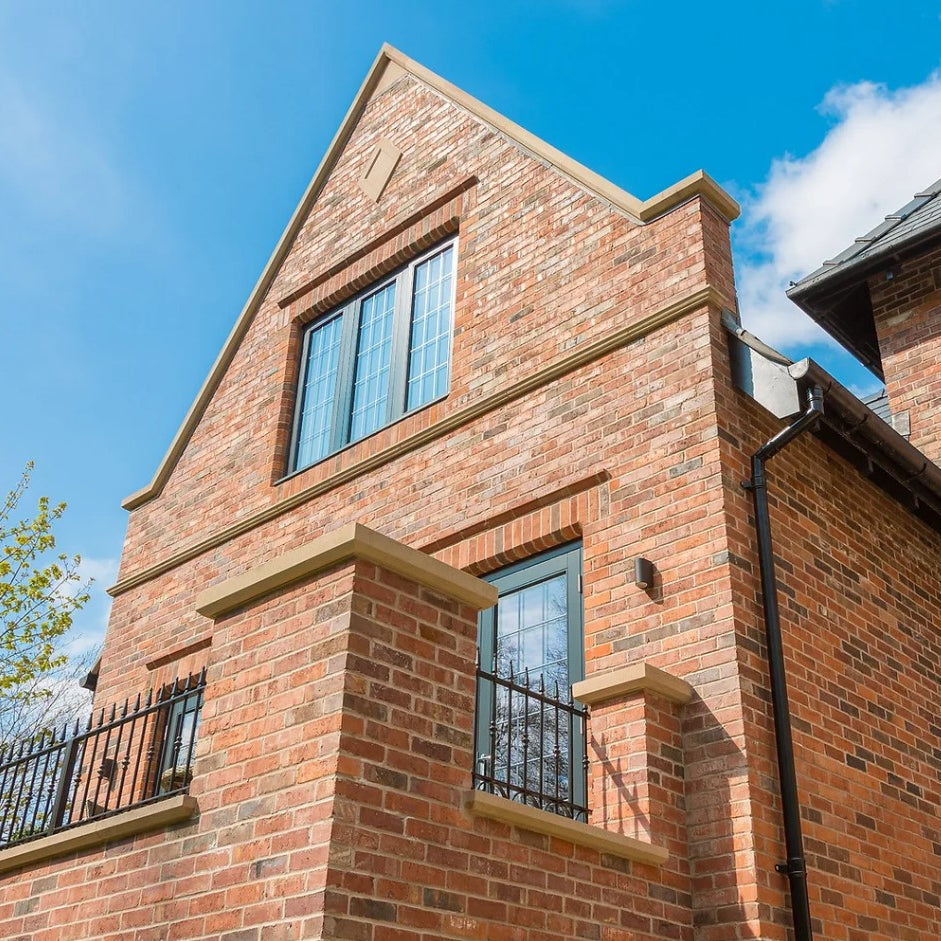 heritage blend Victorian 3" red pressed imperial bespoke brick