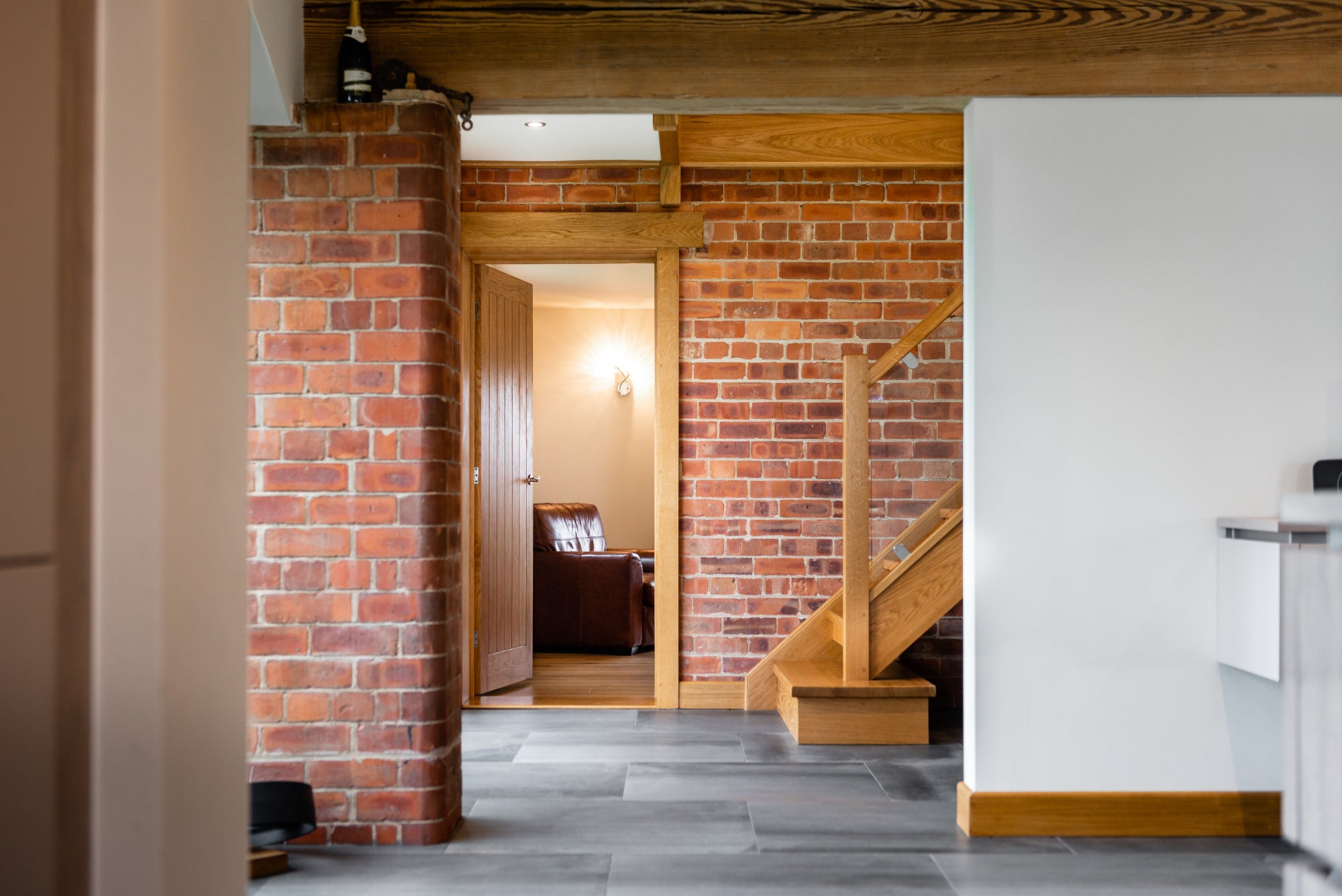 internal brick slip cladding by heritage brick company