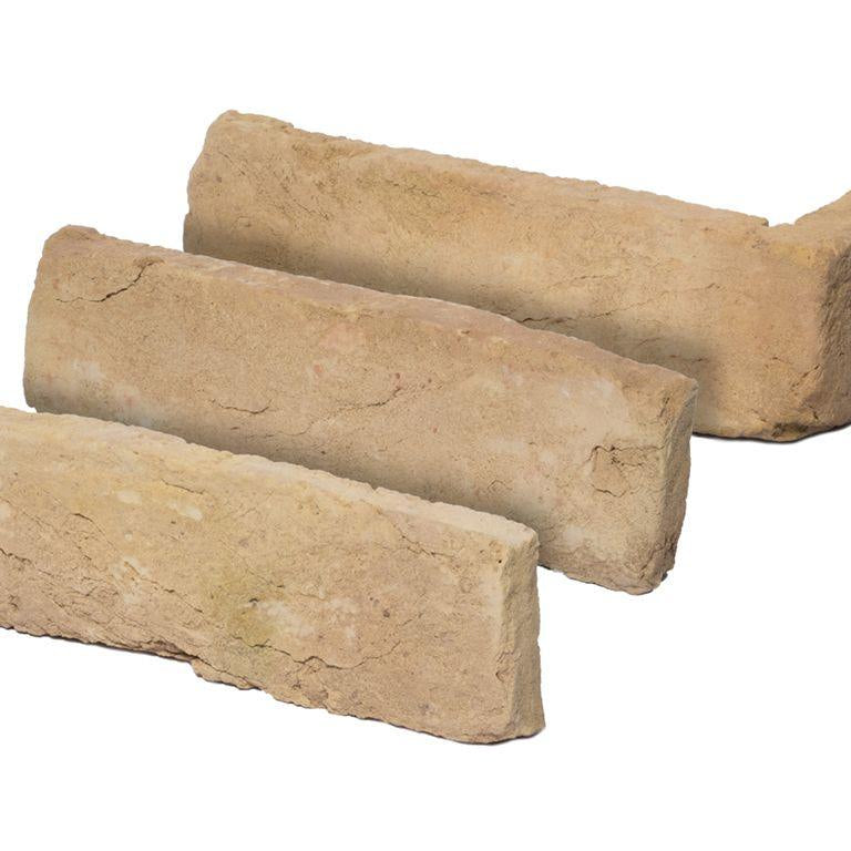 New London Yellow Stock Brick Slip - Reclaimed Brick Company