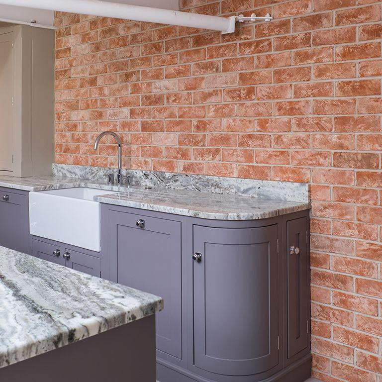 New Victorian White Wash Brick Tile - Reclaimed Brick Company