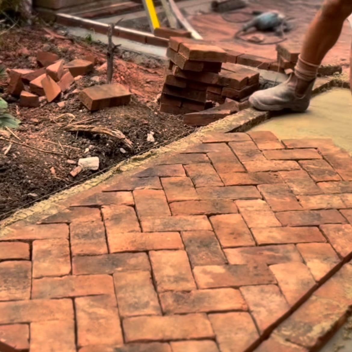 Handmade Clay Paving Brick - Type 2 - Reclaimed Brick Company