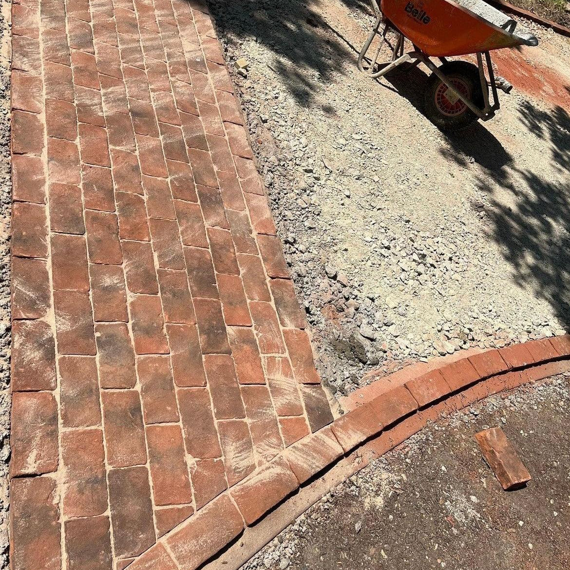 Handmade Clay Paving Brick - Type 3 - Reclaimed Brick Company