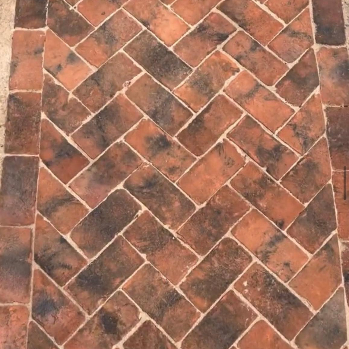 Handmade Clay Paving Brick - Type 3 - Reclaimed Brick Company