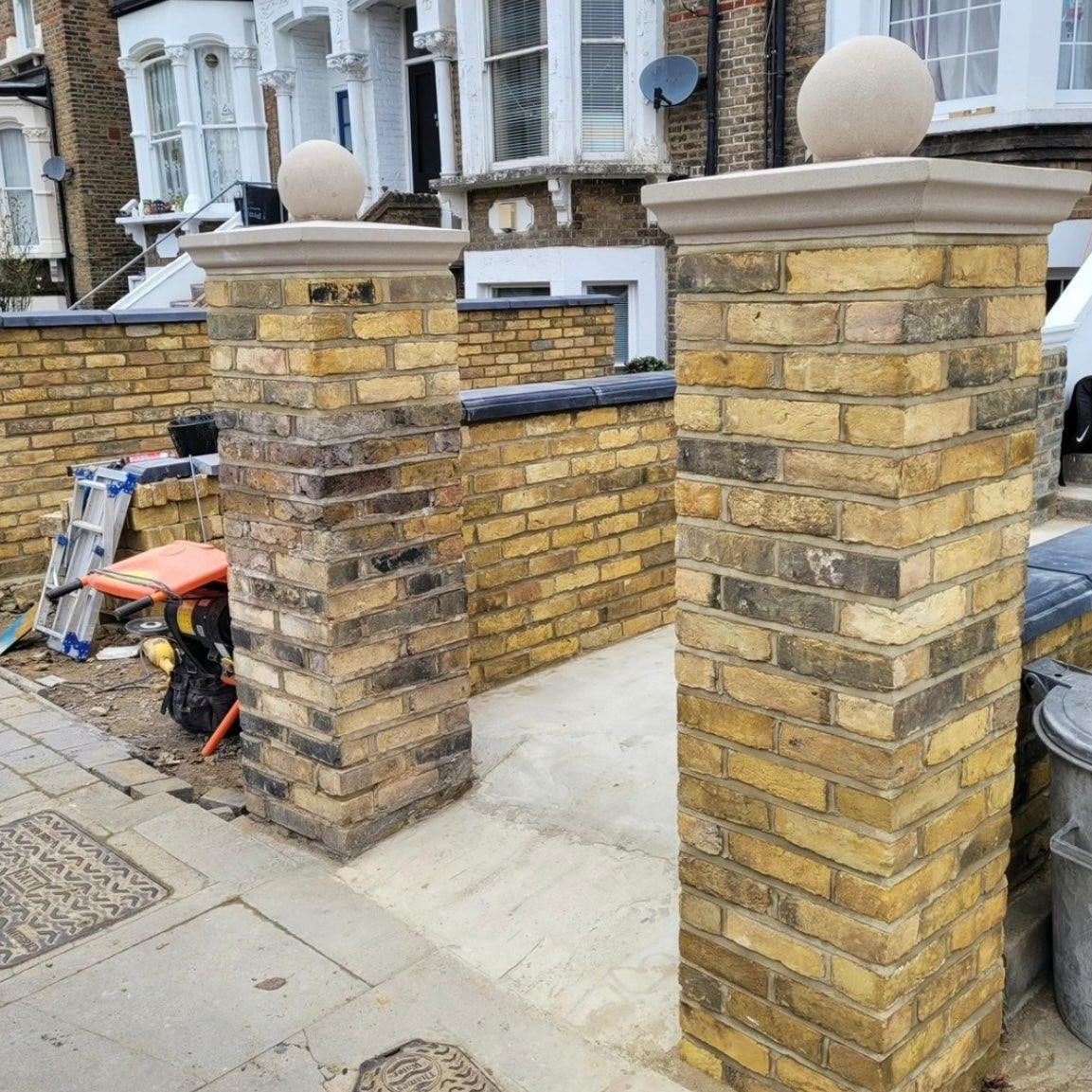 London Yellow Stock Imperial Brick | Pack of 400 Bricks | Free Delivery - Reclaimed Brick Company